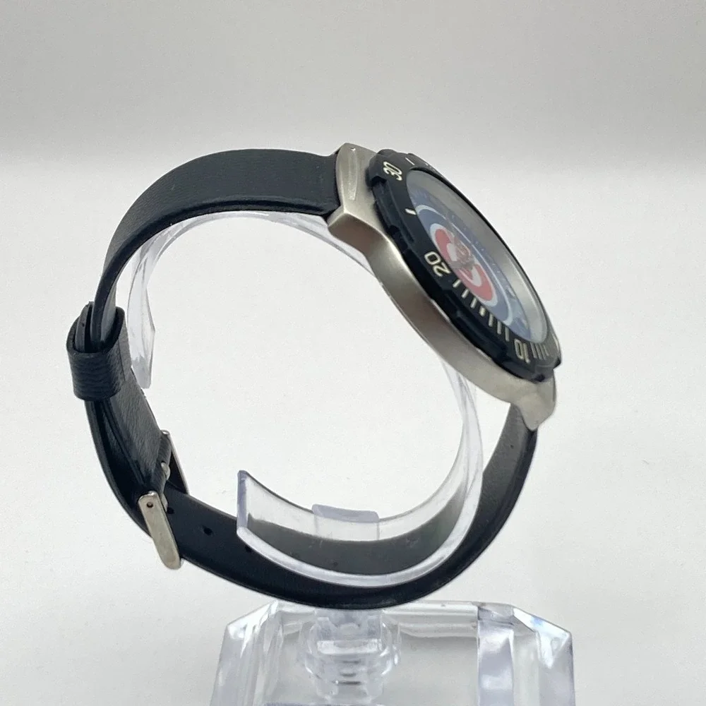 Chicago Cubs Men's Watch MLB Game Time 38mm Rotating Bezel New Battery 8.5